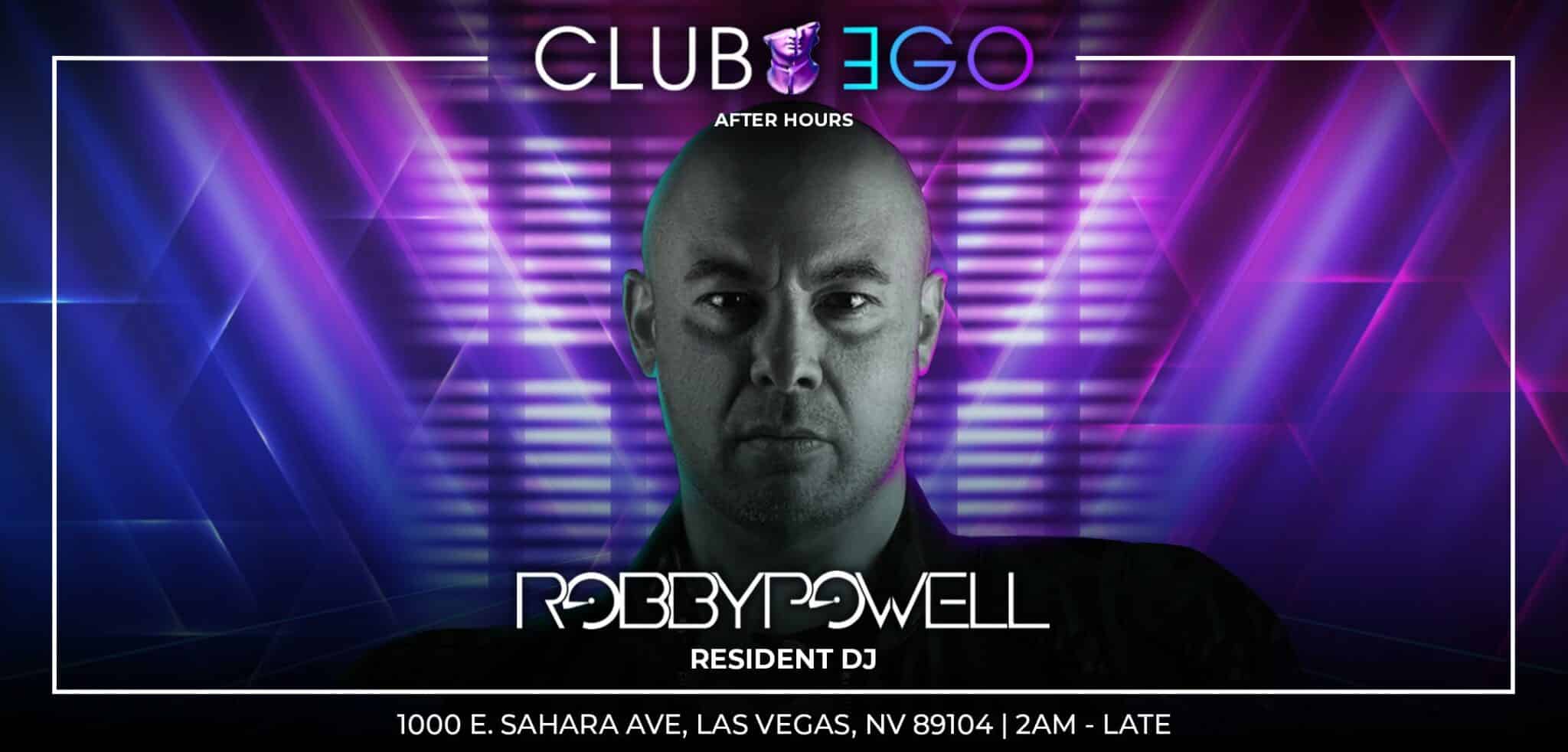 Robby Powell - Resident DJ at Club EGO