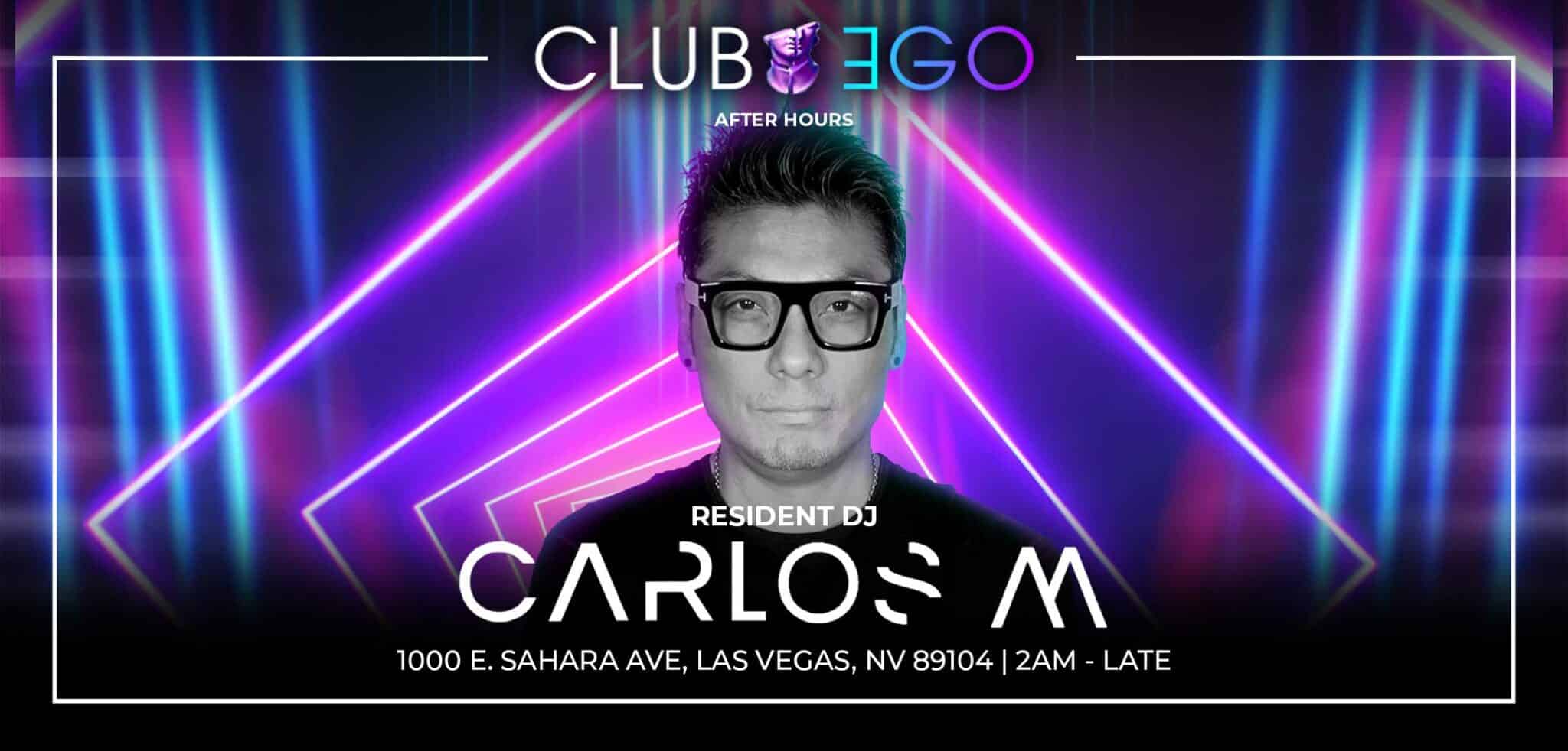 Club Ego Resident DJ, Carlos M